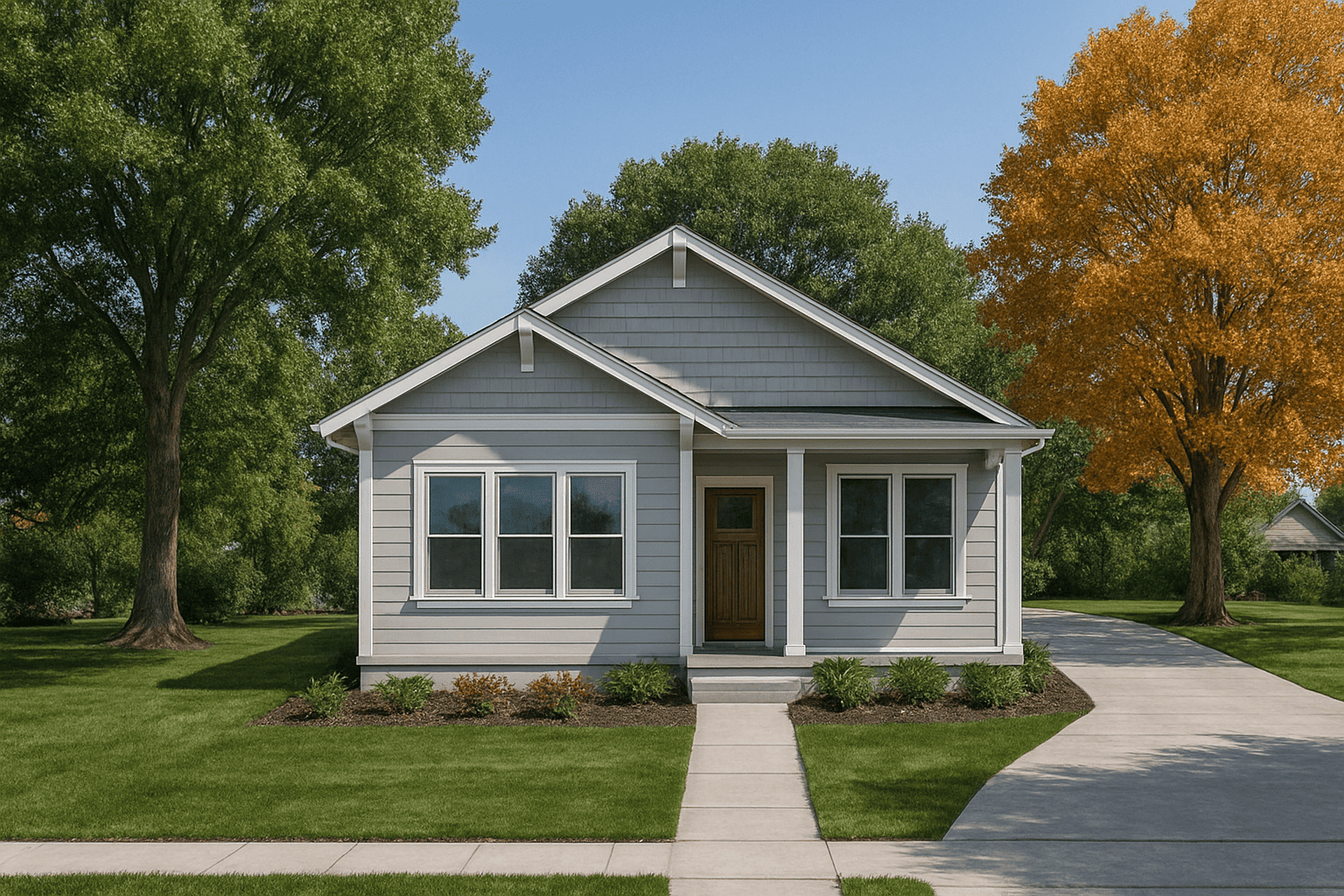 The Elderflower II 1075 sq ft - Facade view 1